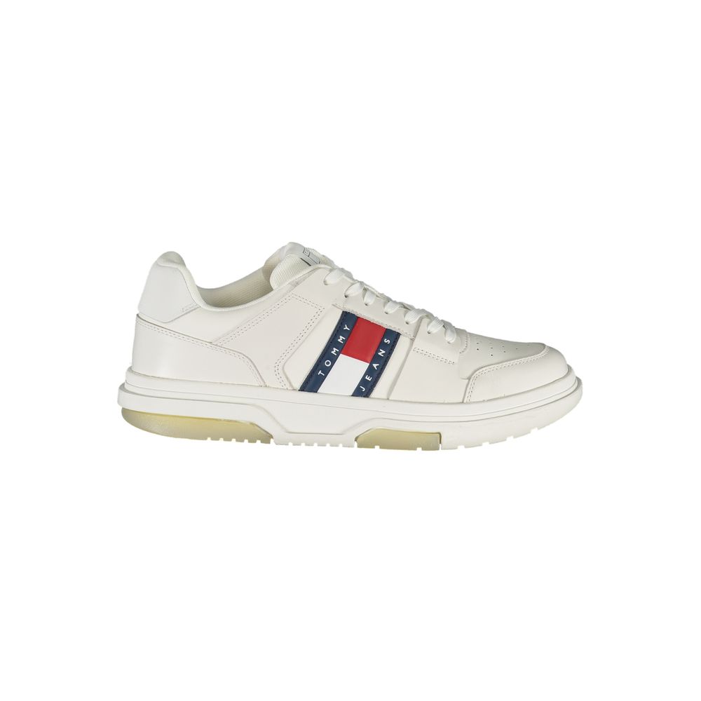Tommy Hilfiger White Polyester Athletic Sneakers Tommy Hilfiger
