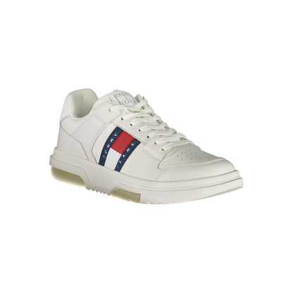 Tommy Hilfiger White Polyester Athletic Sneakers Tommy Hilfiger