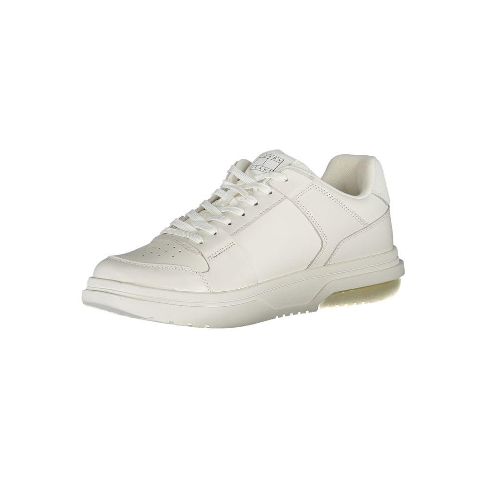 Tommy Hilfiger White Polyester Athletic Sneakers Tommy Hilfiger