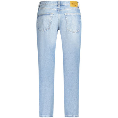 Calvin Klein Azzurro Cotton Men Jeans