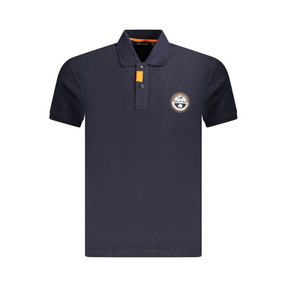 Napapijri Blu Cotton Men Polo