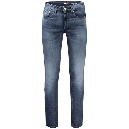 Tommy Hilfiger Blue Cotton Men Jeans Tommy Hilfiger