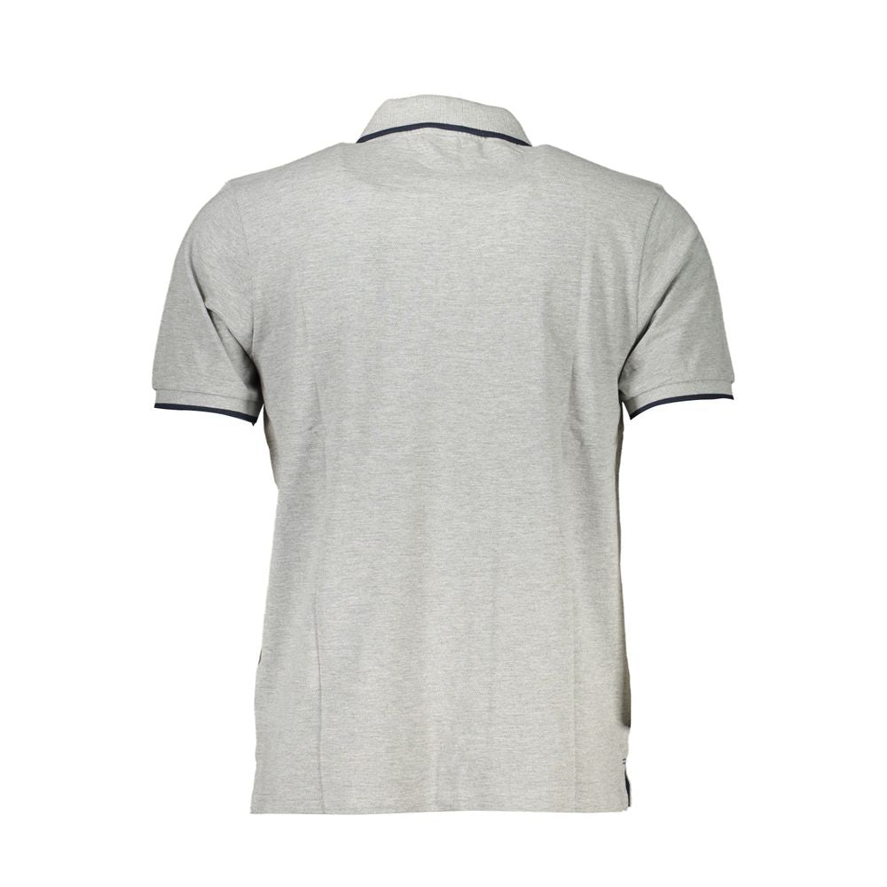 North Sails Grigio Cotton Mens Polo Shirt