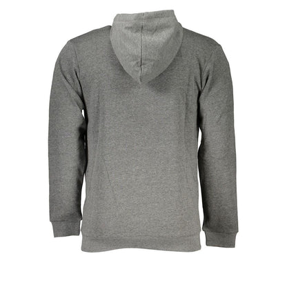 Sergio Tacchini Gray Cotton Sweatshirt Sergio Tacchini