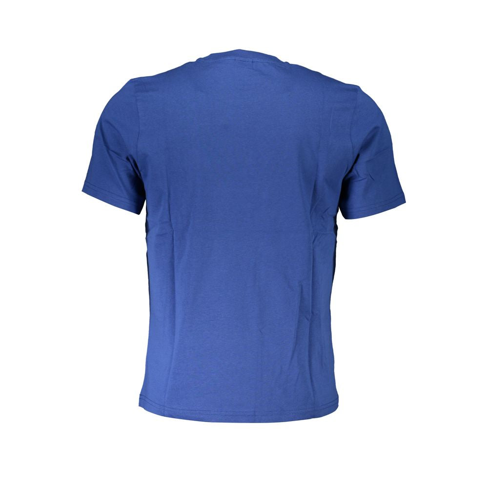 North Sails Blu Cotton Men T-Shirt
