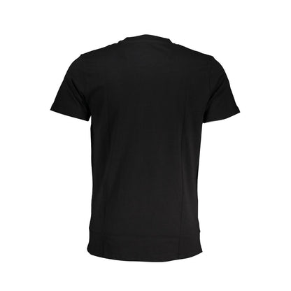 Cavalli Class Nero Cotton Men T-Shirt