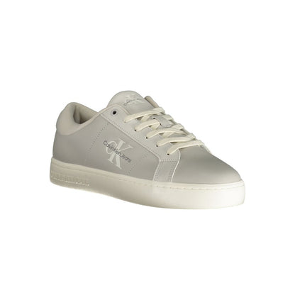 Calvin Klein Grigio Polyurethane Men's Sneaker
