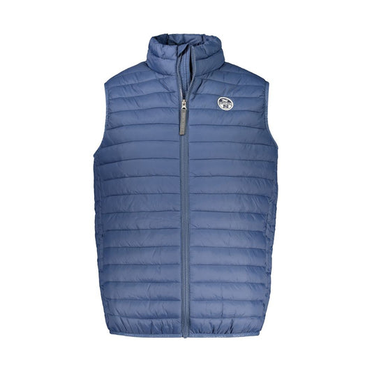North Sails Blue Polyamide Sleveless Jacket North Sails
