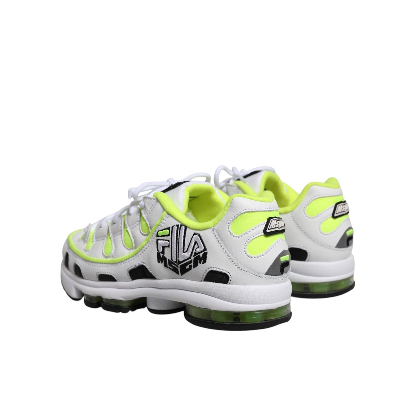 MSGM Multicolor Low Top Trainers Lace Up Sneakers Shoes