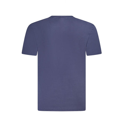 Marina Militare Blue Cotton Men's T-Shirt