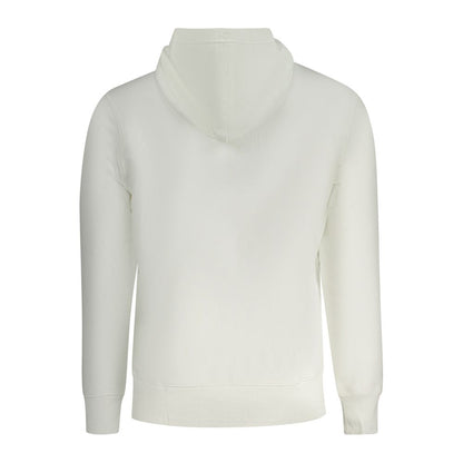 Calvin Klein White Cotton Men's Hooded Sweatshirt