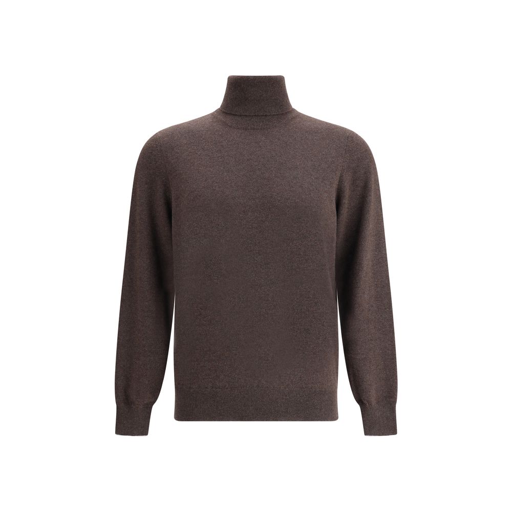 Brunello Cucinelli Brown Cashmere Cashmere Sweater Brunello Cucinelli
