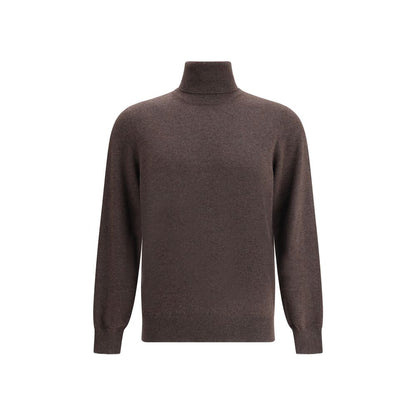 Brunello Cucinelli Brown Cashmere Cashmere Sweater Brunello Cucinelli