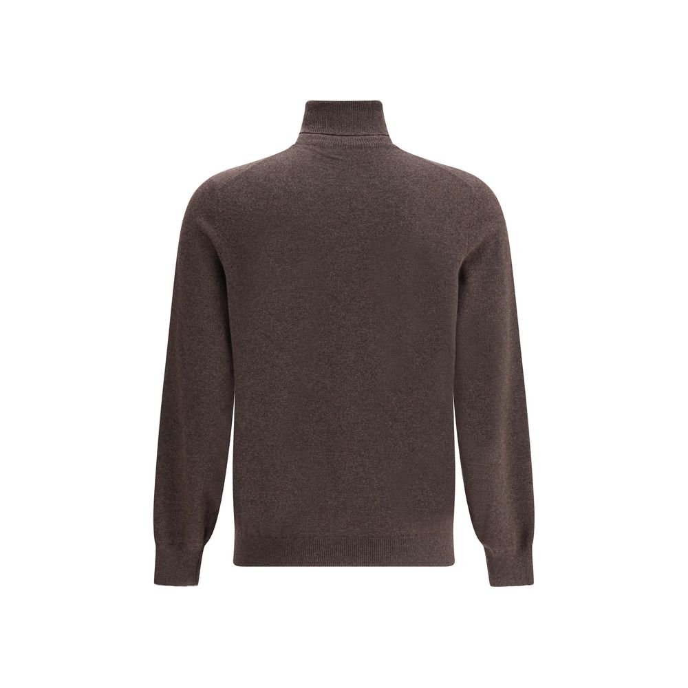Brunello Cucinelli Brown Cashmere Cashmere Sweater Brunello Cucinelli