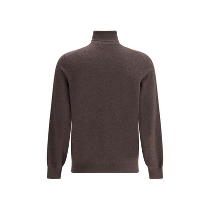 Brunello Cucinelli Brown Cashmere Cashmere Sweater Brunello Cucinelli
