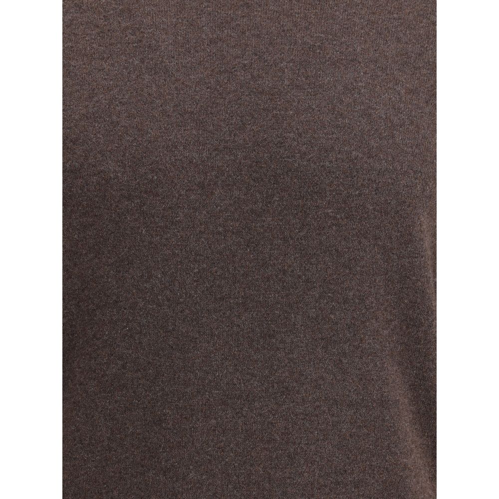 Brunello Cucinelli Brown Cashmere Cashmere Sweater Brunello Cucinelli