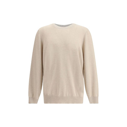 Brunello Cucinelli Beige Cashmere Cashmere Sweater Brunello Cucinelli