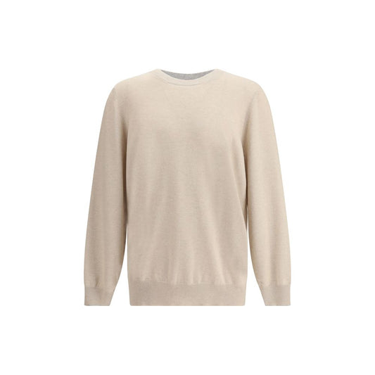 Brunello Cucinelli Beige Cashmere Cashmere Sweater Brunello Cucinelli