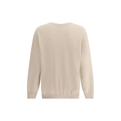 Brunello Cucinelli Beige Cashmere Cashmere Sweater Brunello Cucinelli