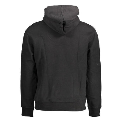 Calvin Klein Black Cotton Men Sweatshirt
