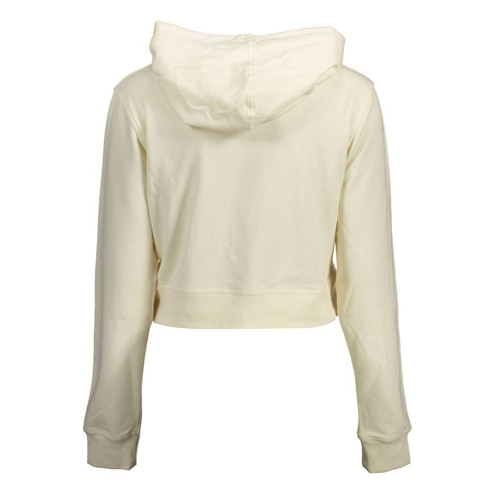 Calvin Klein Bianco Cotton Women Sweatshirt