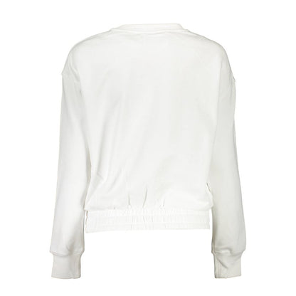 Calvin Klein White Cotton Women Sweatshirt