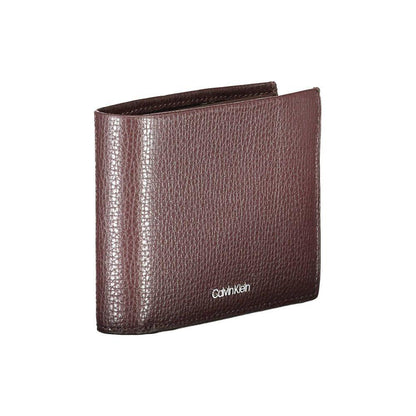 Calvin Klein Marrone Leather Men Wallet