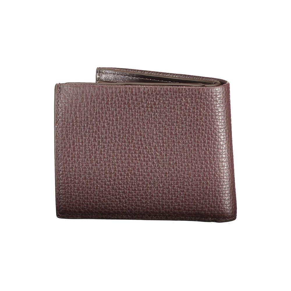 Calvin Klein Marrone Leather Men Wallet