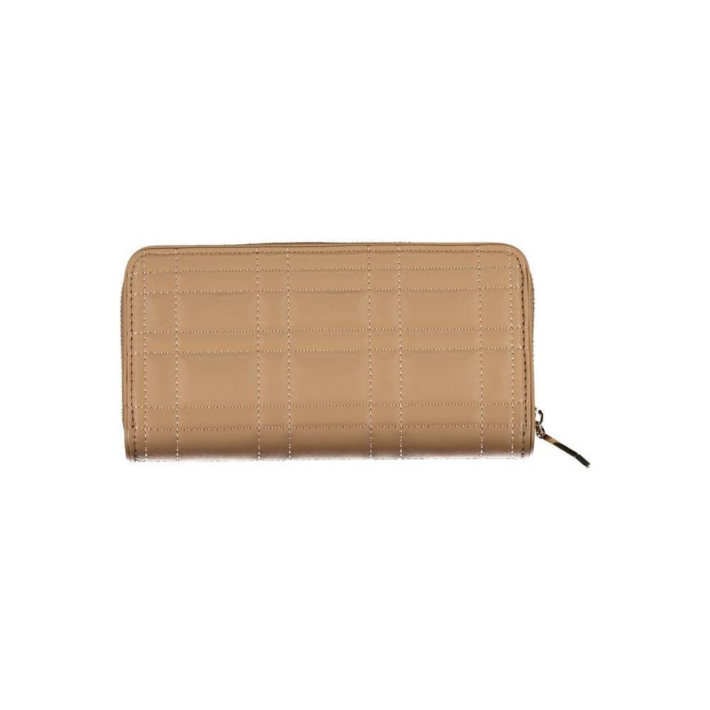 Calvin Klein Beige Polyester Women Wallet
