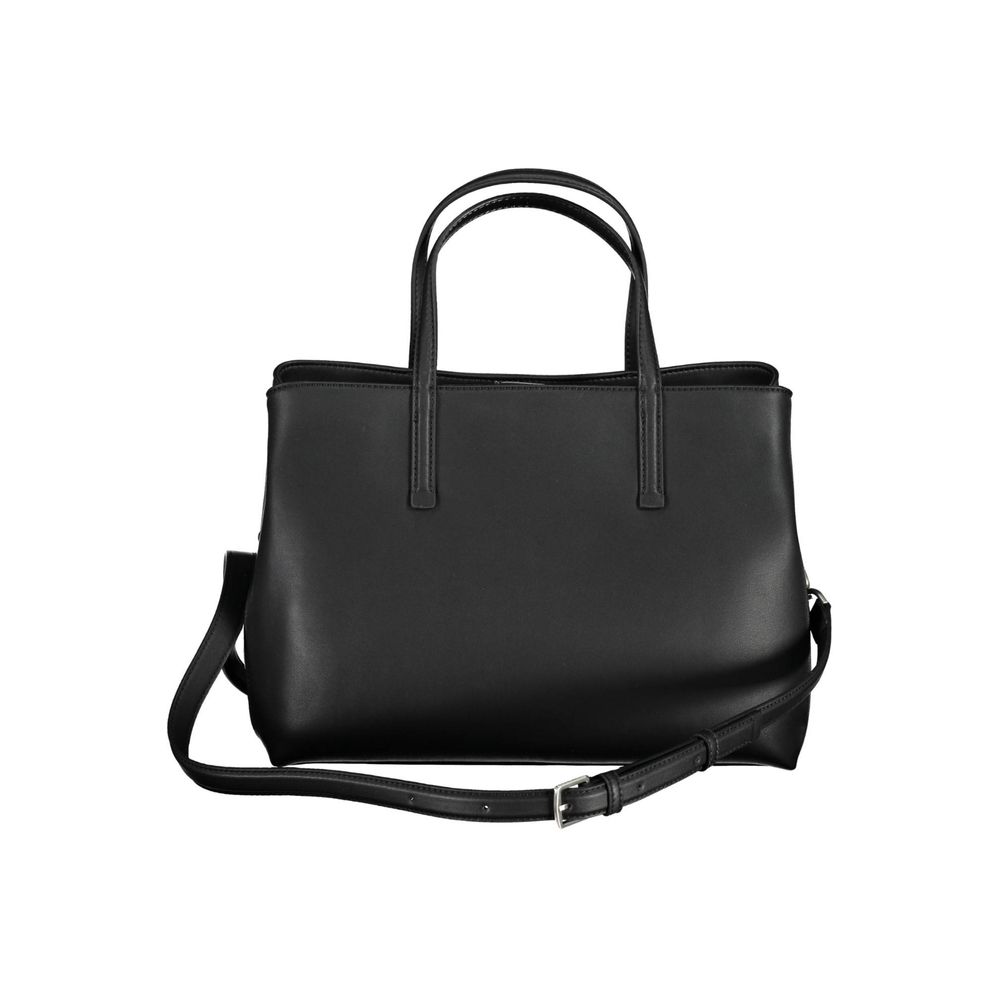 Calvin Klein Black Polyester Women Handbag