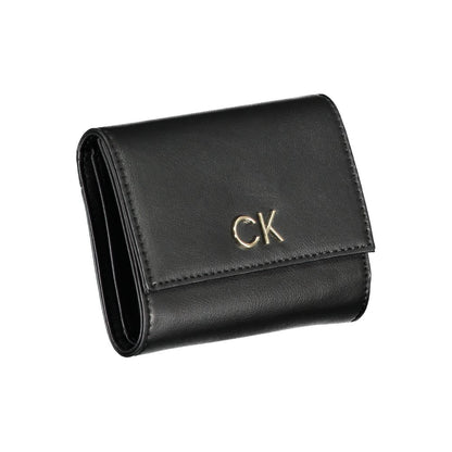 Calvin Klein Nero Polyurethane Women Wallet
