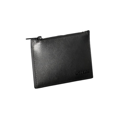 Calvin Klein Black Leather Men Wallet