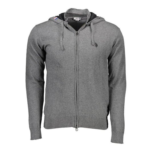U.S. POLO ASSN. Grigio Cotton Men's Cardigan U.S. POLO ASSN.
