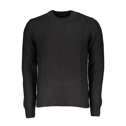 North Sails Grigio Cotton Men Sweater