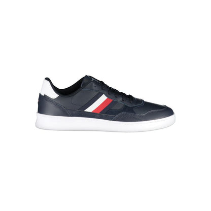 Tommy Hilfiger Blue Polyurethane Men Sneaker