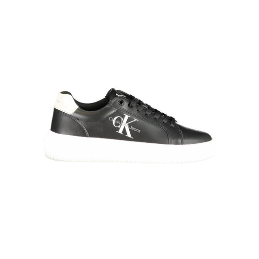 Calvin Klein White Polyester Men Sneaker