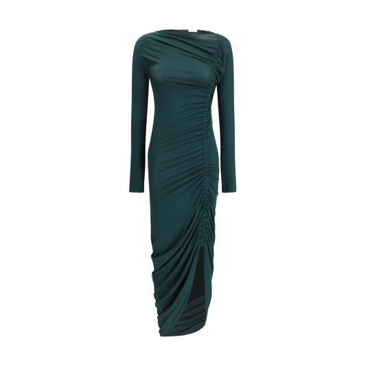 Ferragamo Bicolor Viscose Casual Dress