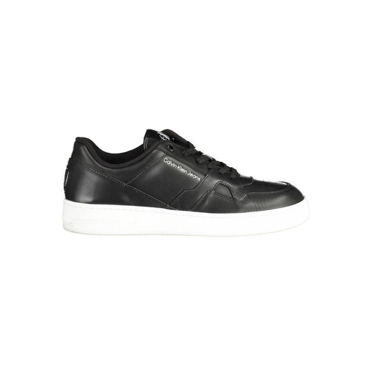 Calvin Klein Black Polyester Men Sneaker