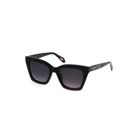 Just Cavalli Black Plastic Women Sunglass Just Cavalli