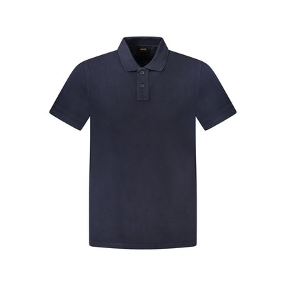 Hugo Boss Blu Cotone Uomo Polo