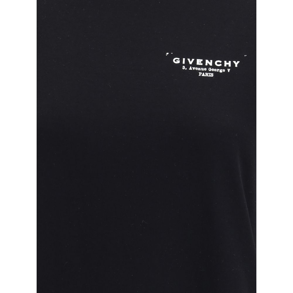 Givenchy Black Cotton T-Shirt