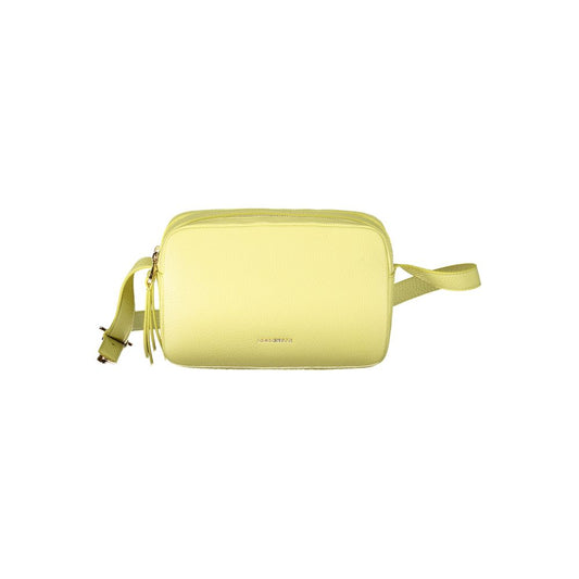Coccinelle Yellow Leather Shoulder Bag Coccinelle