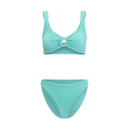Hunza G Green Polyamide Bikini Hunza G
