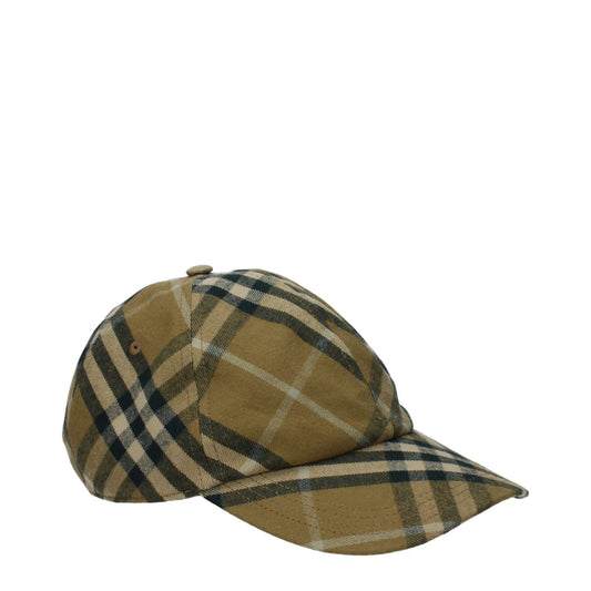 Burberry Green Cotton Cap (Baseball Hat) Burberry