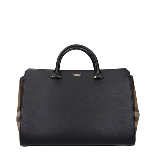 Burberry Black Leather Handbag