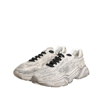 Dolce & Gabbana White Daymaster Low Top Men Sneakers Shoes