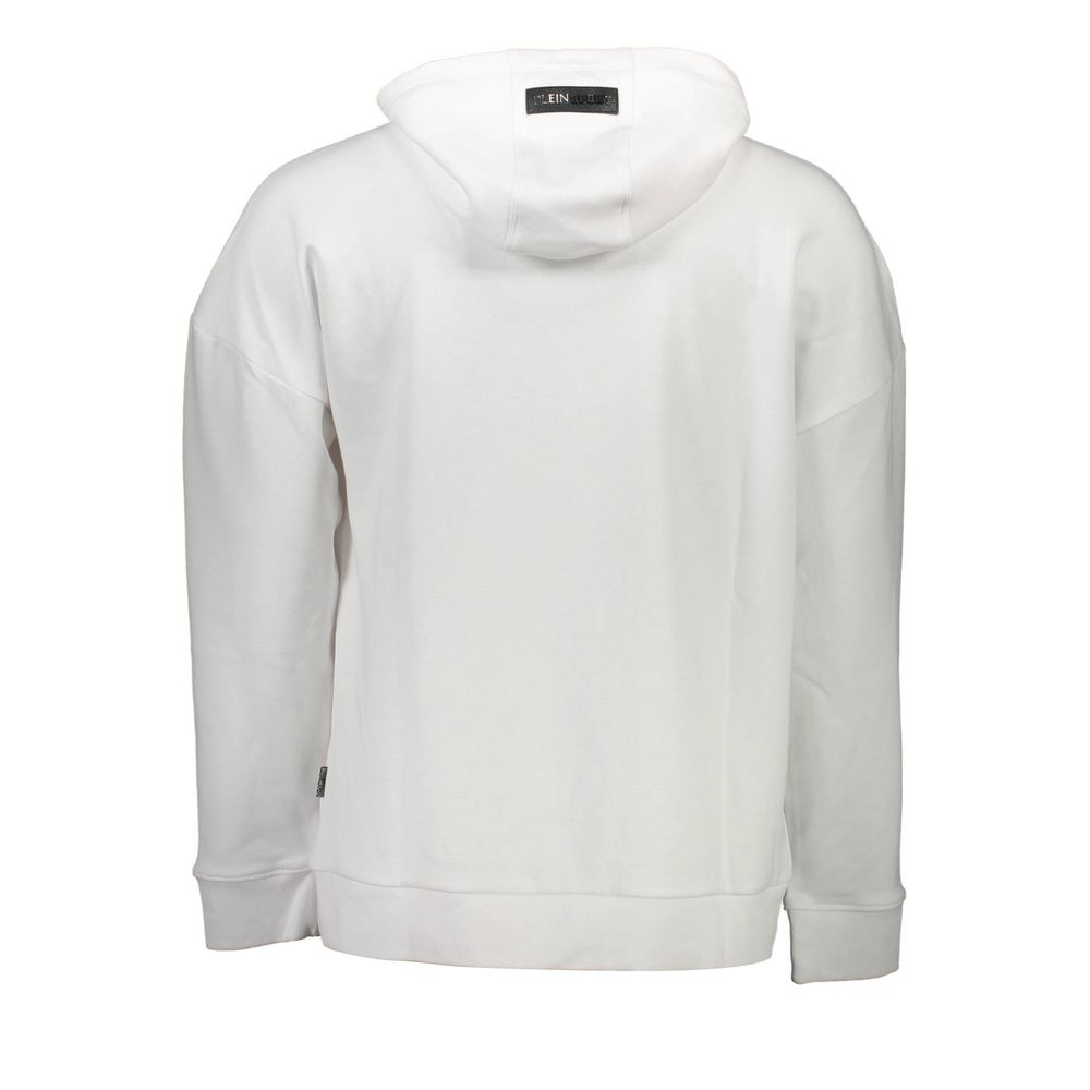 Plein Sport White Cotton Men's Sweatshirt