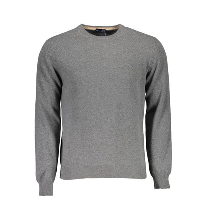 Harmont & Blaine Grigio Wool Men Sweater