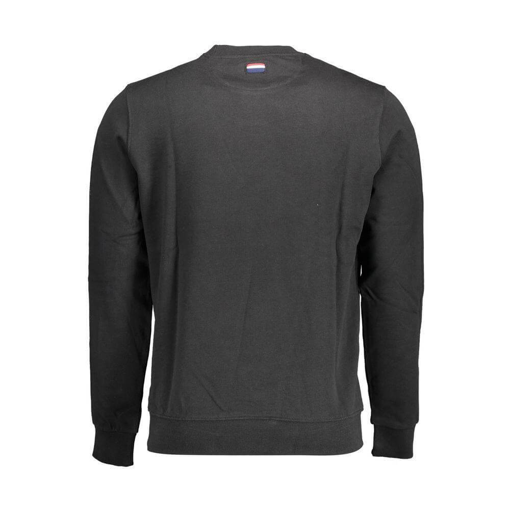 U.S. POLO ASSN. Black Cotton Men Sweatshirt
