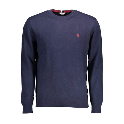U.S. POLO ASSN. Blu Cotton Men Sweater